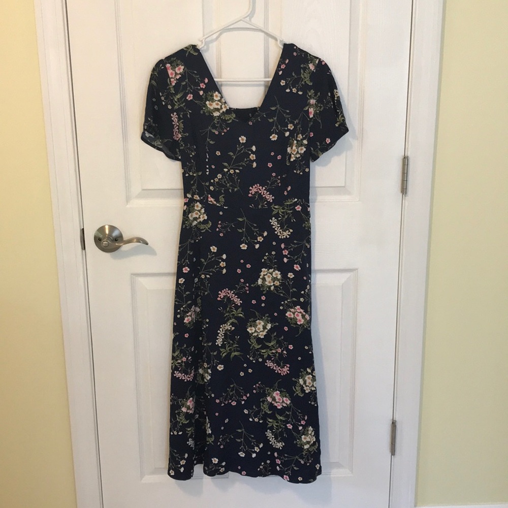 Old Navy midi floral dress